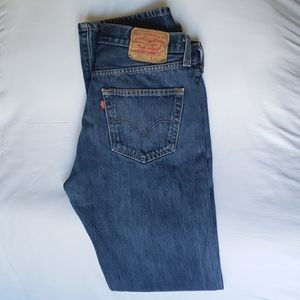 Levi's Original 501 Straight Leg button fly jeans 33x34